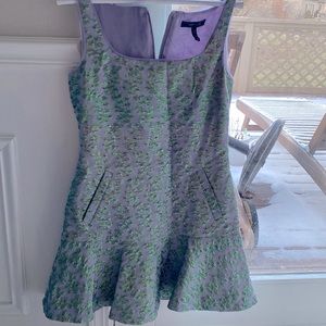 BcbgMaxazria XXS Lilac beautiful unique mini dress